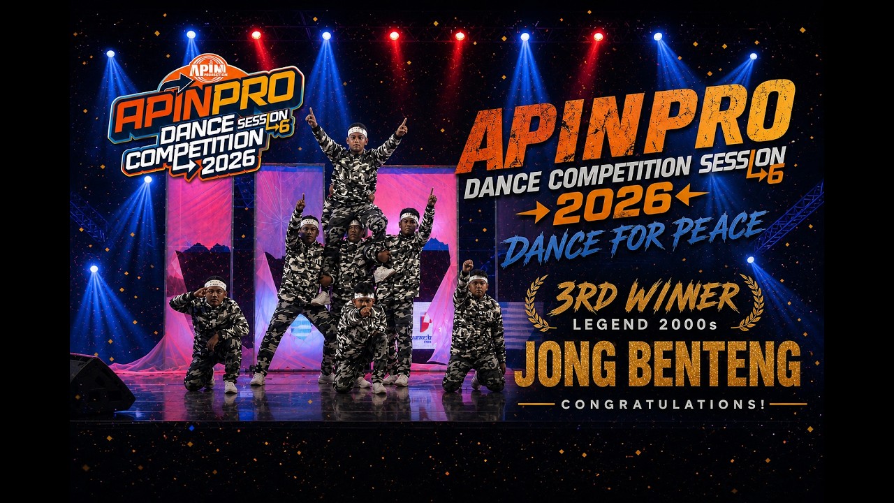 JONG BENTENG | 3rd Place Legend 2000s | APINPRO DANCE COMPETITION SEASON 6 2026