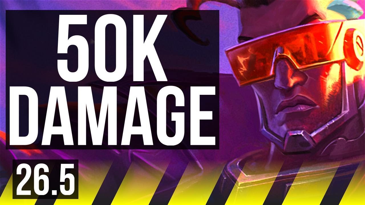 LUCIAN & Yuumi vs CAITLYN & Sylas (ADC) | 50K damage | EUNE Challenger | 26.5