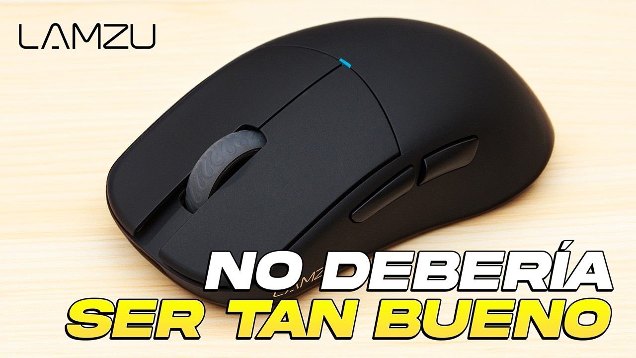 Lamzu Atlantis Mini 4K: El Mejor Mouse Para Manos Peque&ntilde;as
