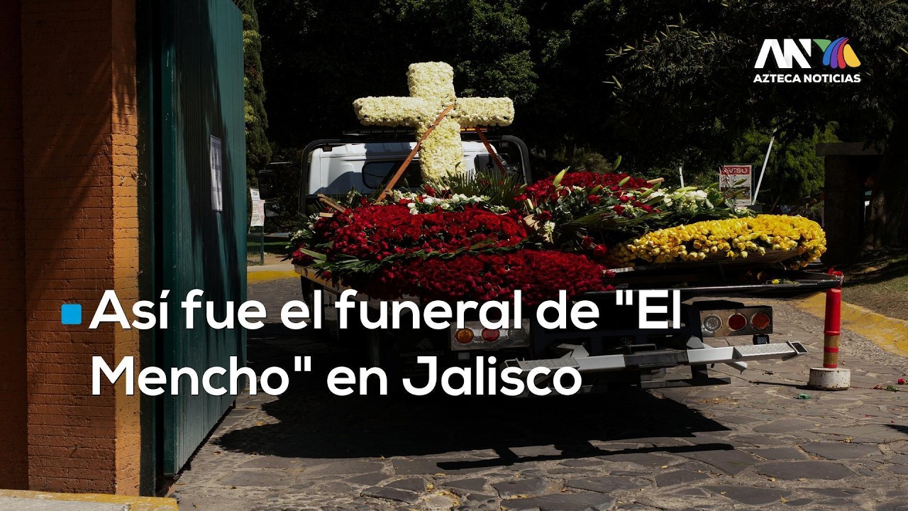Así fue el funeral de Nemesio Oseguera Cervantes, “El Mencho” en Jalisco