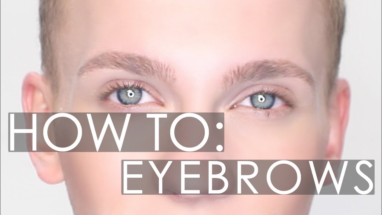 BROWS 101 - Growing, Shaping, & Filling In :: JonathanCurtisOnYT