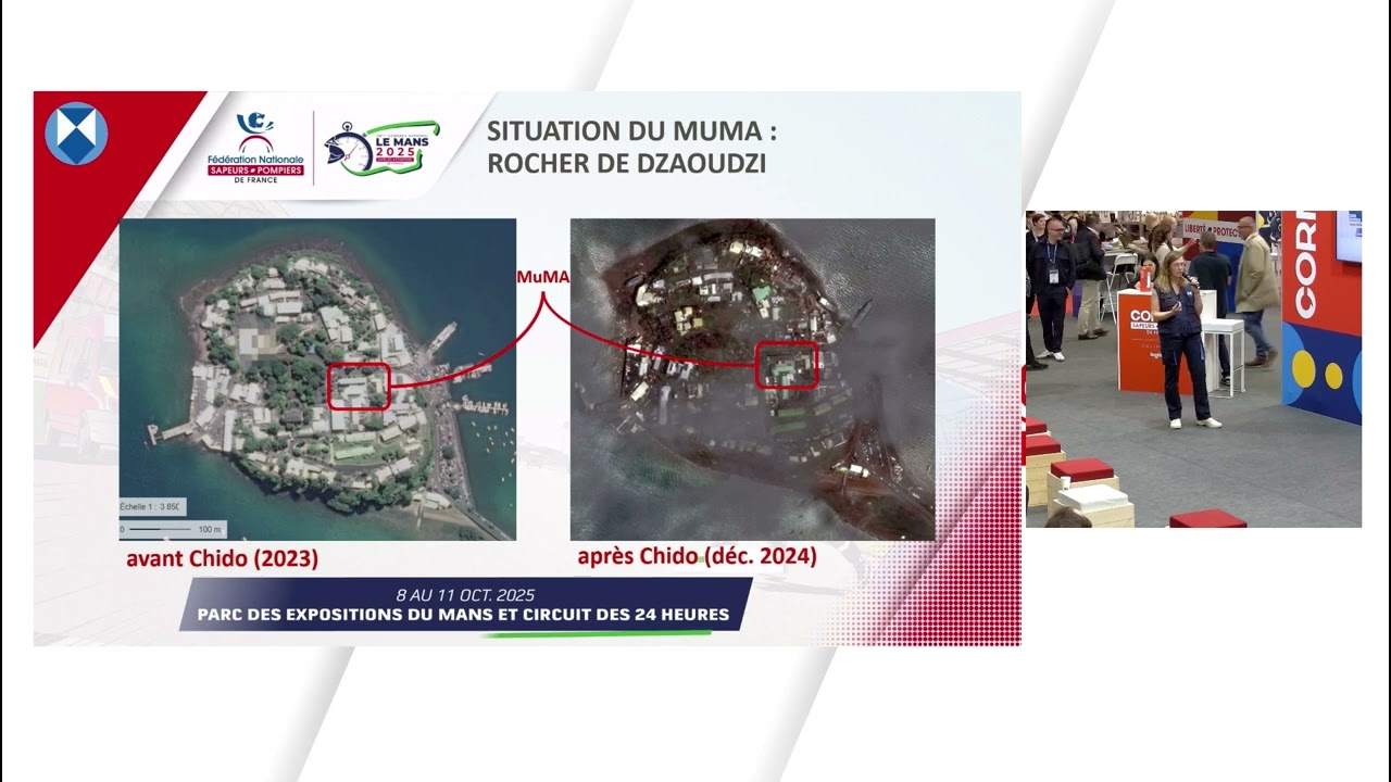 CORNER - APRÈS CHIDO : INTERVENTION DU BOUCLIER BLEU FRANCE AUPRÈS DU MUSÉE DE MAYOTTE
