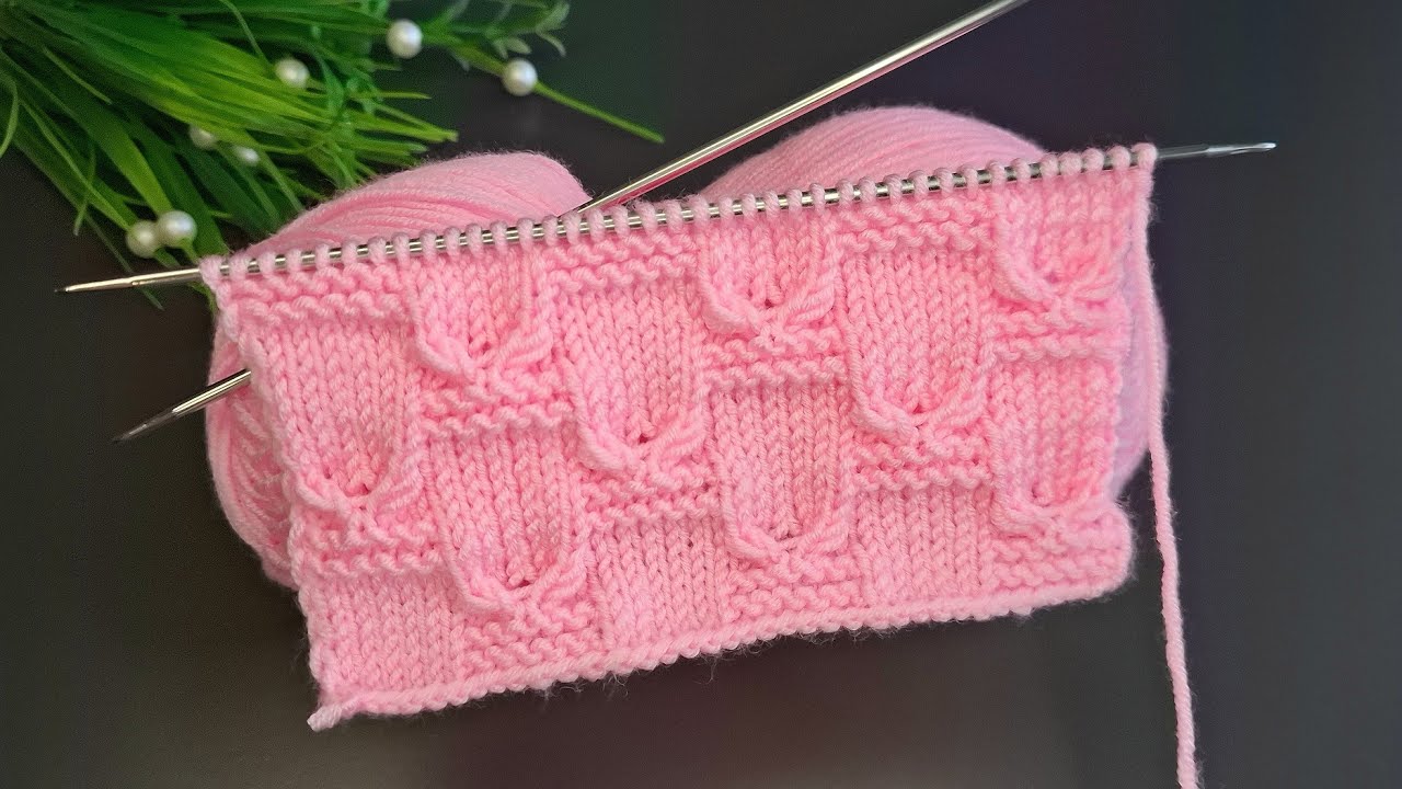 İki şiş kolay &ouml;rg&uuml; yelek model anlatımı ✅️Eays crochet knitting patterns