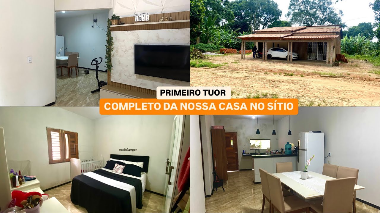 PRIMEIRO TUOR PELA NOSSA CASA 🏠