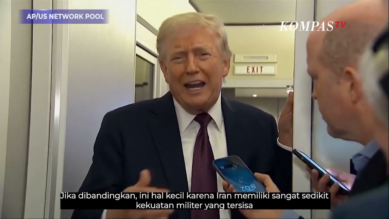 Trump Ajak China di Selat Hormuz  Jumlah Rudal Iran Sudah Sangat Sedikit