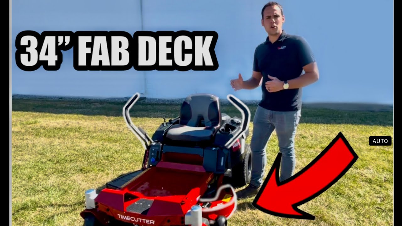 Toro Timecutter 34'' Fab Deck 75734 Walk Around