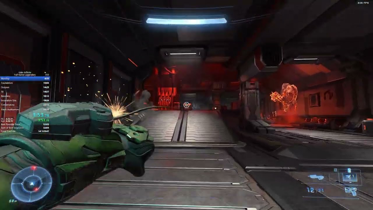 Halo Infinite All Missions Legendary in 55:14 WR