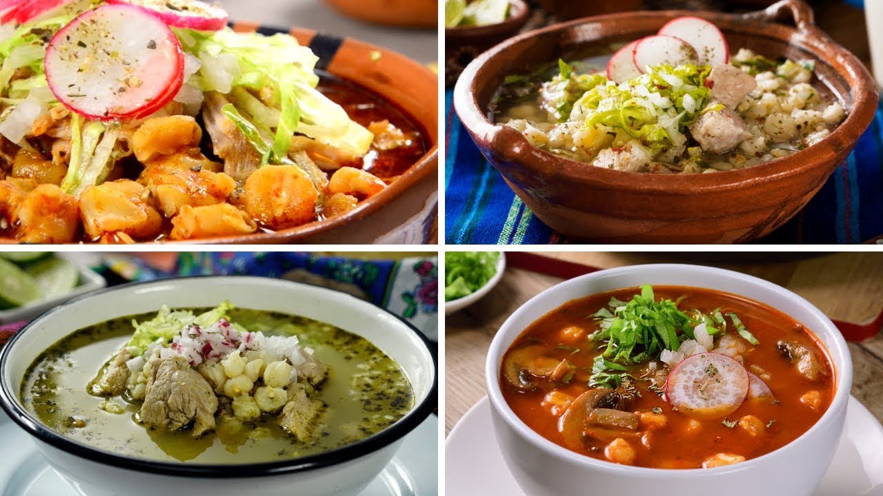 4 recetas de pozole
