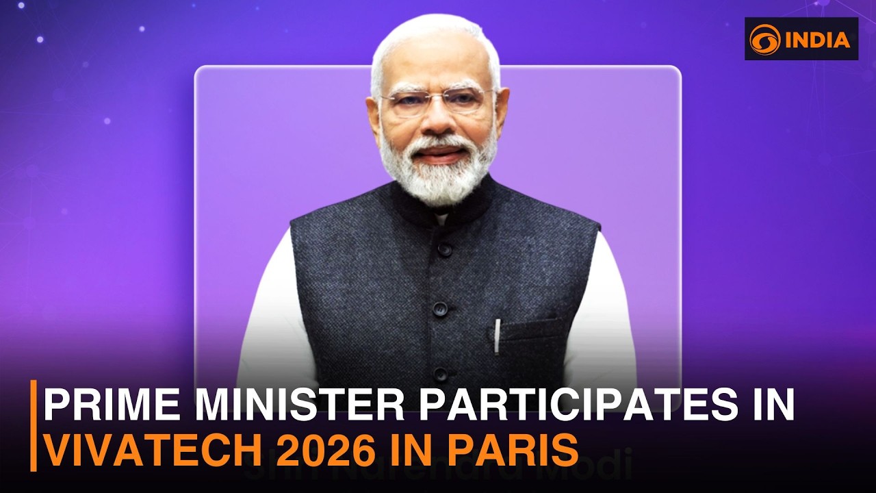 PM Modi participates in Vivatech 2026 | Part 1