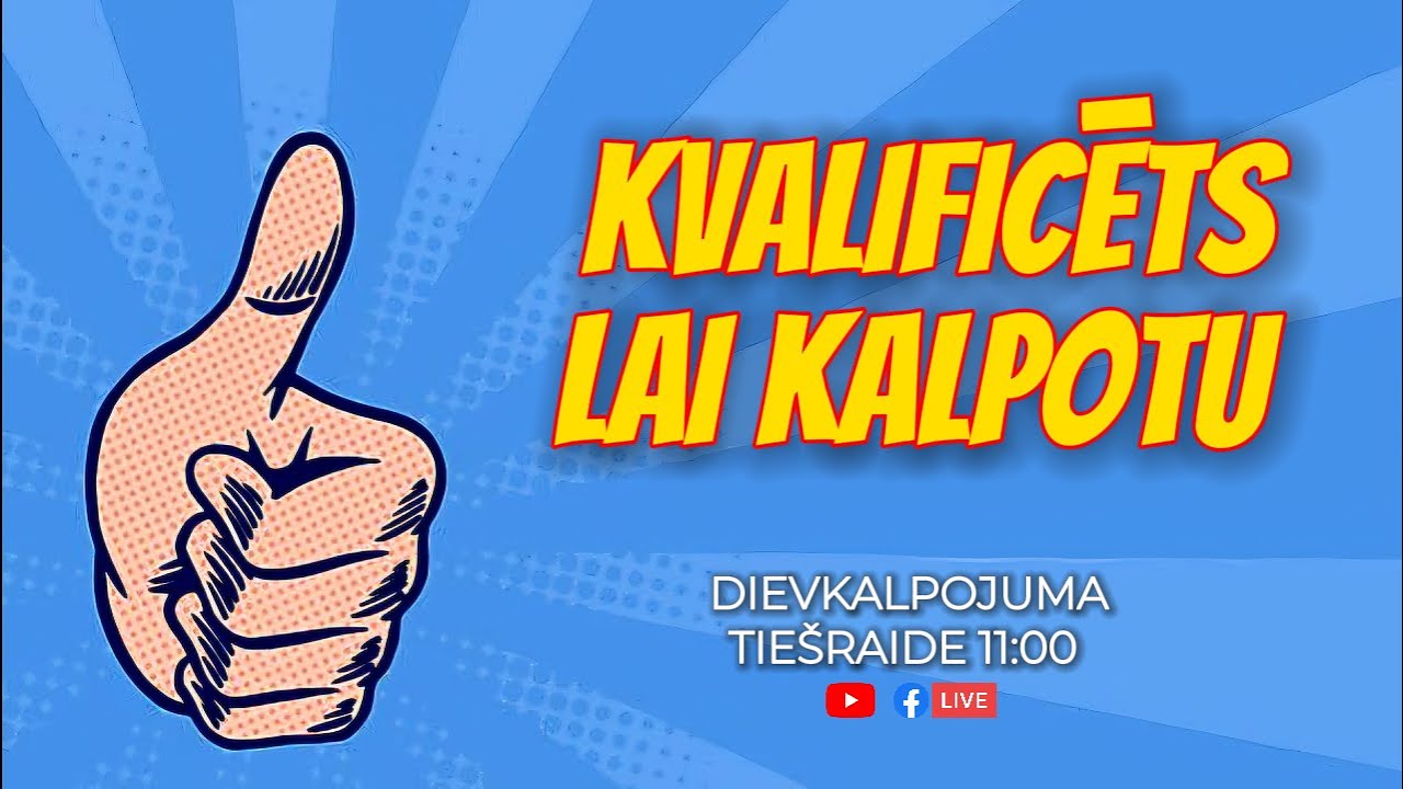 Kvalificēts, lai kalpotu. Dievkalpojums /30.11.25/