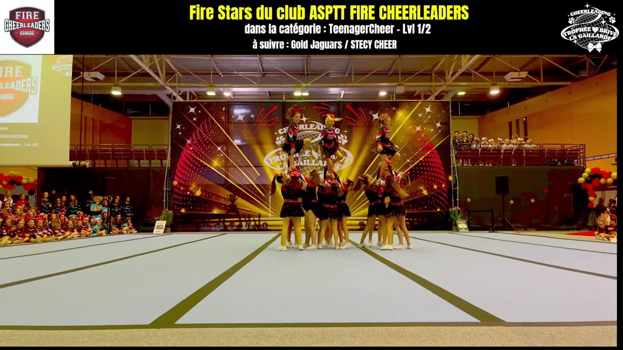 Fire Stars du club ASPTT FIRE CHEERLEADERS au 18ème Trophée de Brive