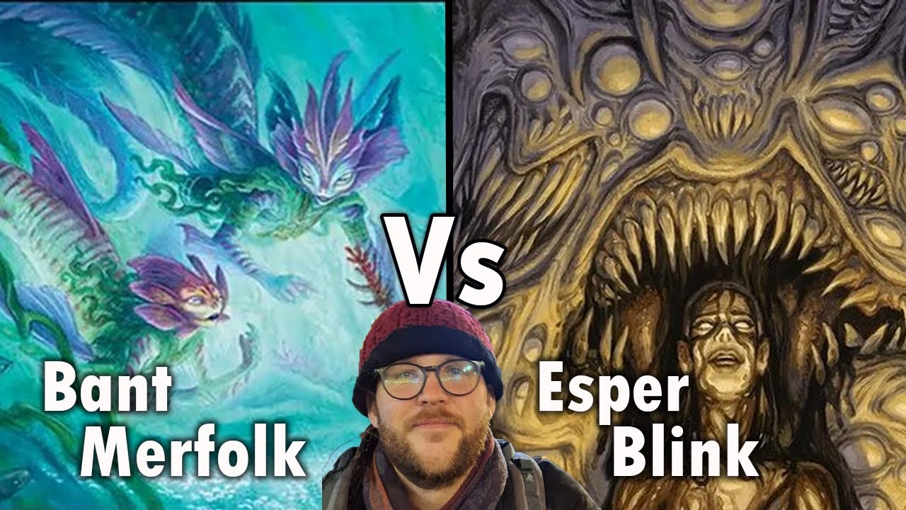 SWIMMING WITH THE FISHES..Lorwyn Eclipsed Bant Merfolk vs. Esper Blink /European Highlander
