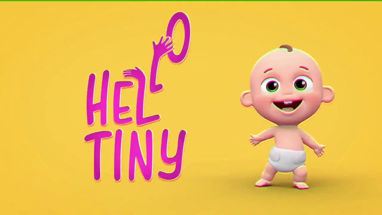 Вступительный логотип Hello Tiny, эффекты предоставлены компанией Klasky Csupo в 2001 году (инвер...