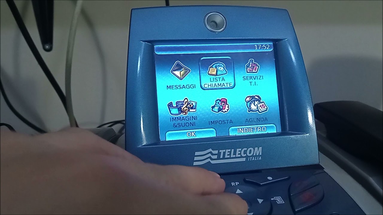 Videotelefono Telecom - Tour software #4 (Videotelefono VoIP)