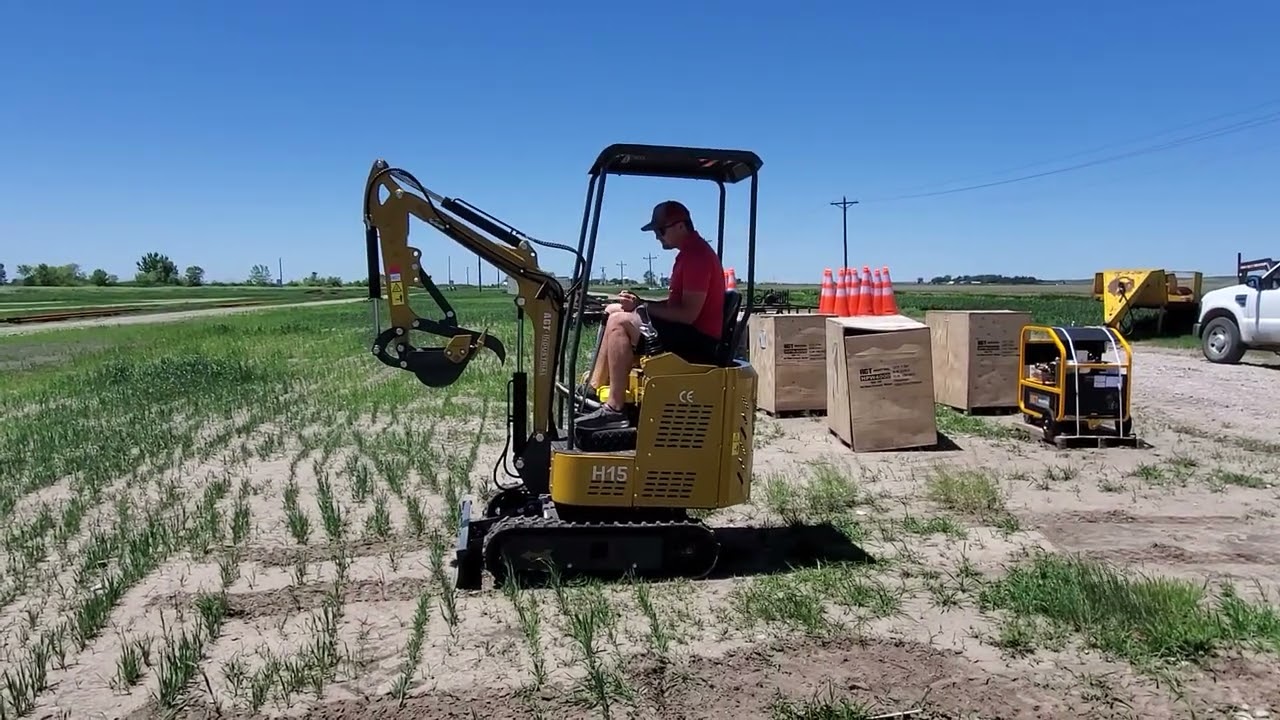 Unused 2023 AGROTK H15 Mini Excavator - Gasoline | For Sale | June 18th
