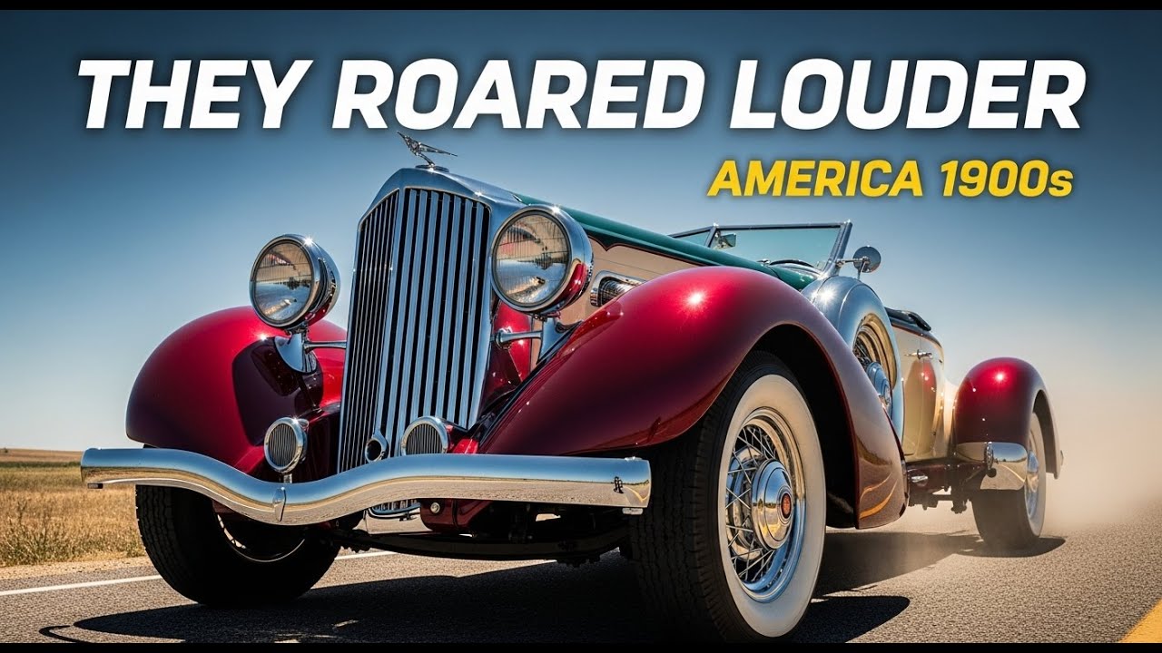 American Cars That Roared on the Roads in the 1900s