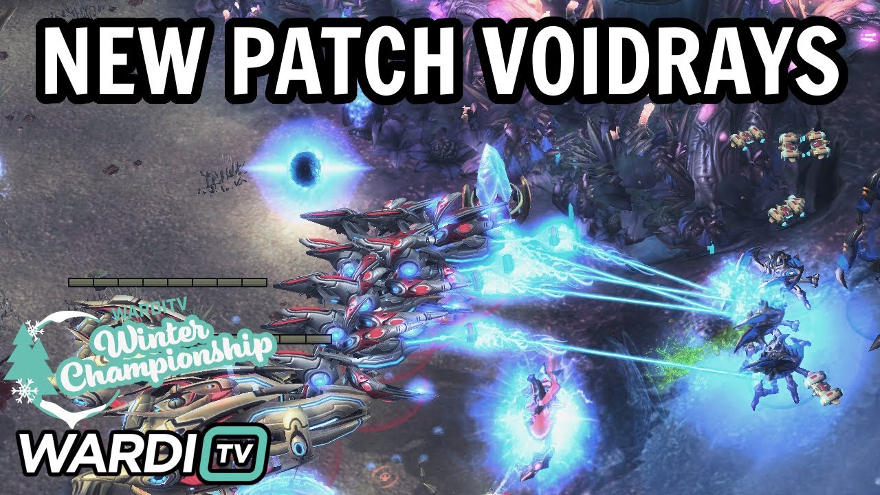 NEW PATCH VOIDRAYS! - Solar vs NightMare - WardiTV Winter Championship 2022 [StarCraft 2]