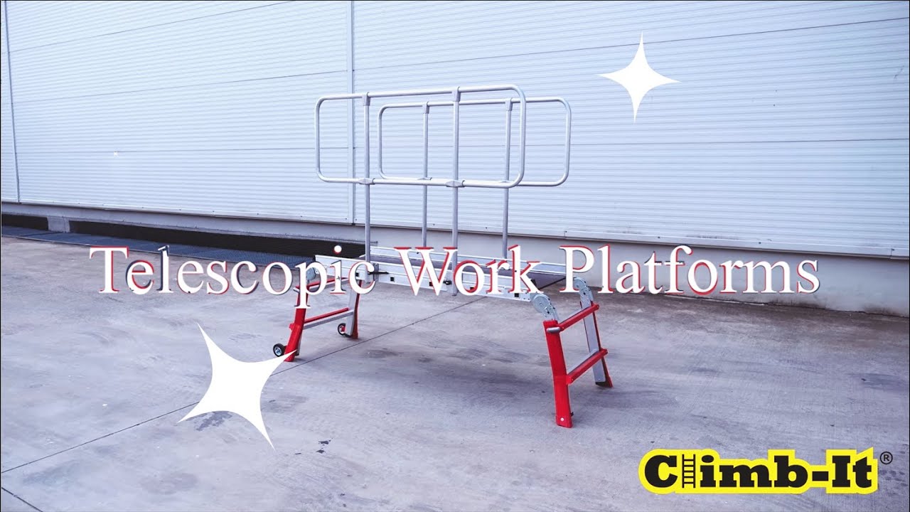 Climb-It Telescopic Work Platform - Multi Purpose Ladder