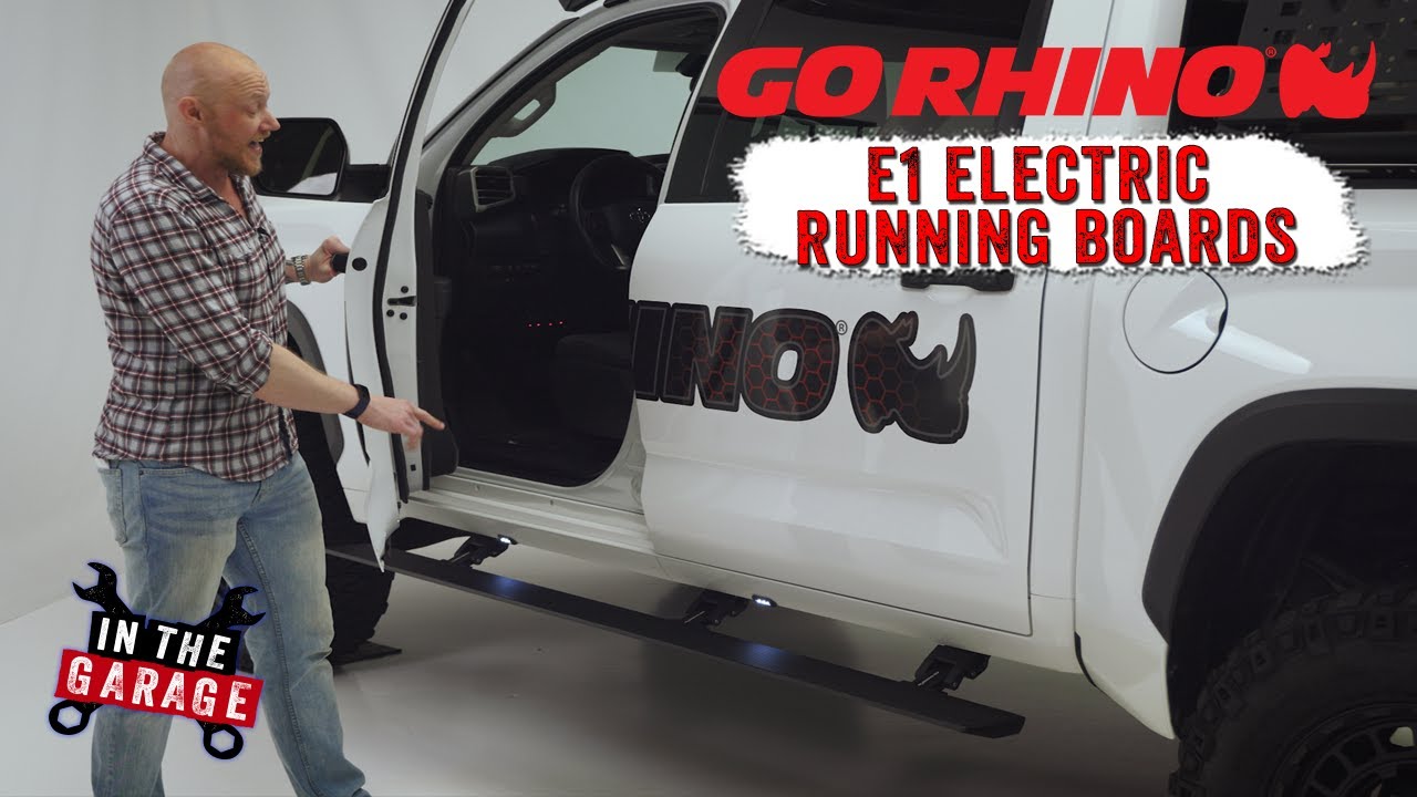 Электрические подножки Go Rhino - E1