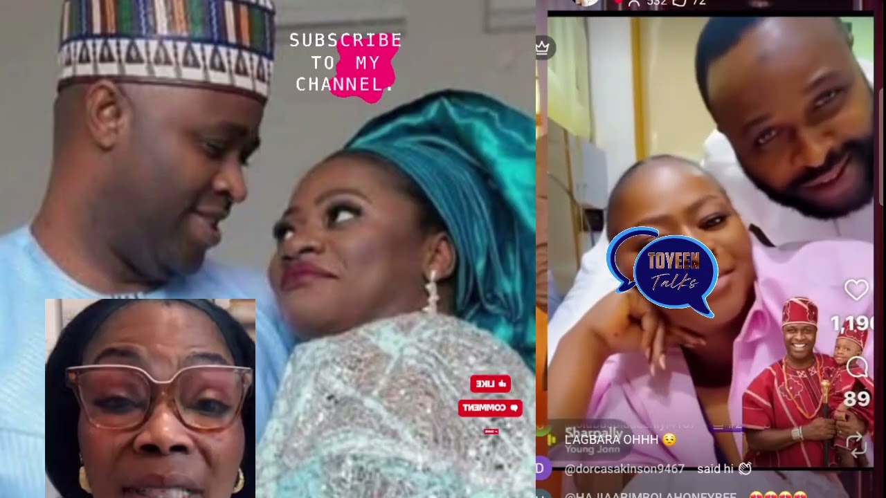 AUNTY TI GBENU SI MIC LORI ORO ACTOR FEMI ADEBAYO AND HIS WIFE SAGA.YOU MUST LISTEN TO THIS AOROKO..