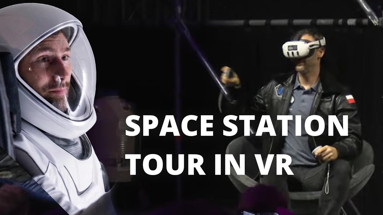 Sławosz Uznański-Wiśniewski Goes to Space in VR