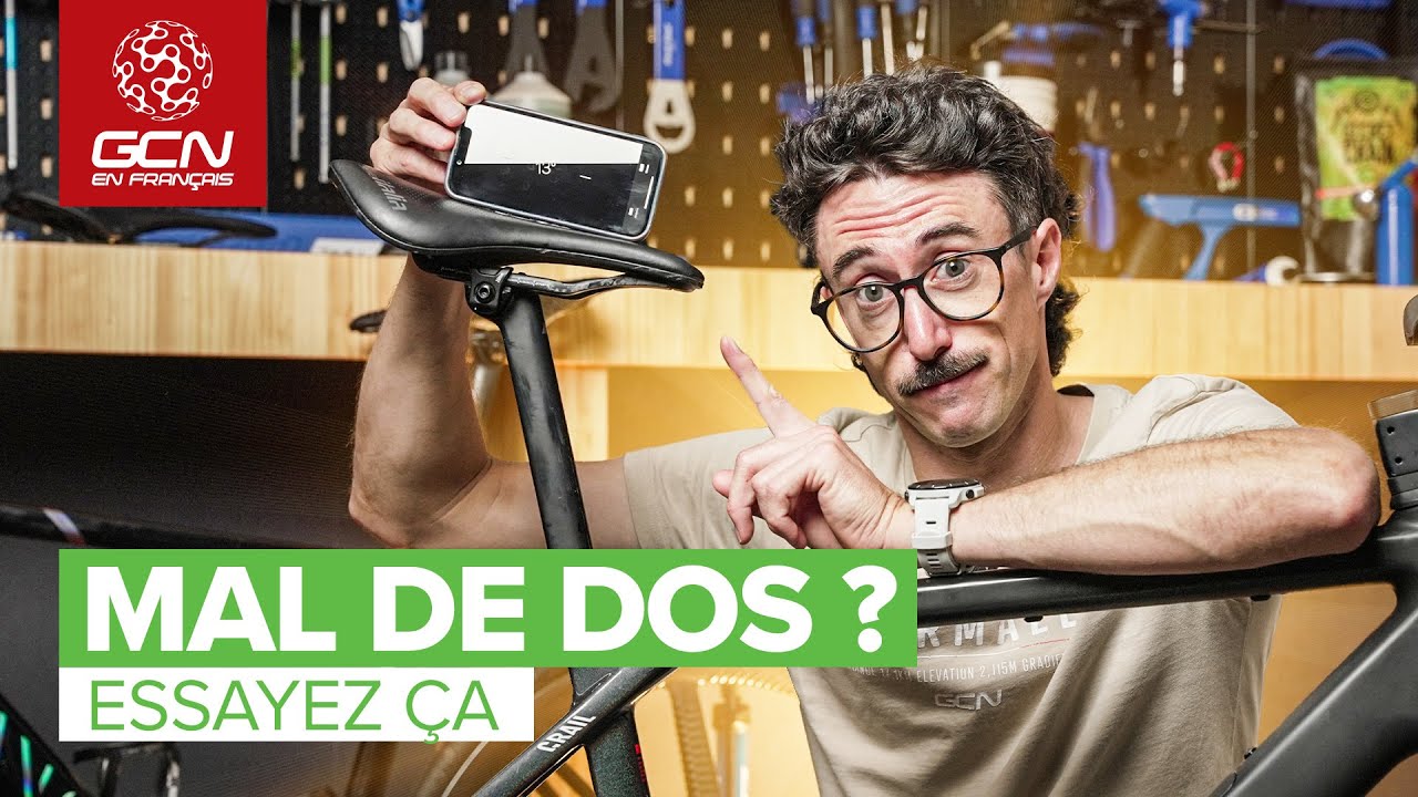 Inclinaison de la selle vers l’avant : personne n’en parle