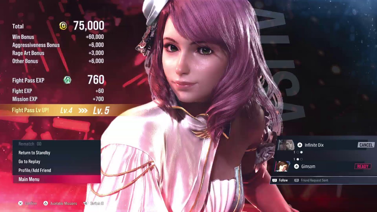 Tekken 8 online matches
