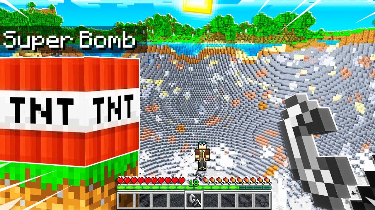 DISTRUGGO IL MONDO CON 1.000.000 TNT SU *MINECRAFT GRIEF*