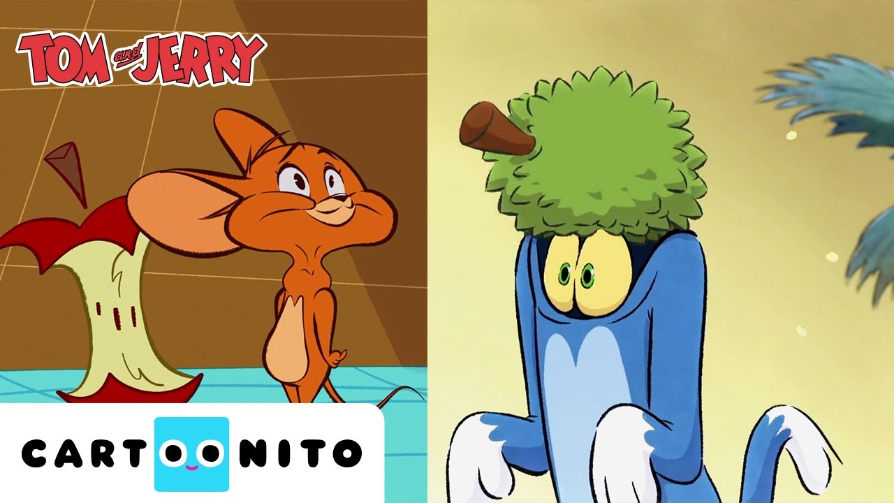 Supervies voedselgevecht! 🥕🤣 🍔 🥗 Lekker kijken | Tom and Jerry | Cartoonito
