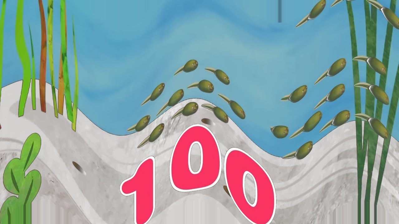 Number Song Todpoles 1 - 100 Intro Logo | Sponsored By: Gamavision Csupo Effects