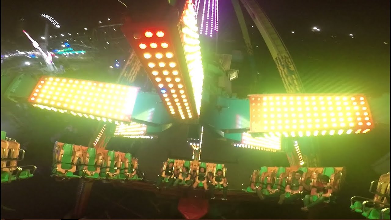 Adrenalina pura en juegos mecánicos - Feria Tabasco 2018 - GoPro 5 Black