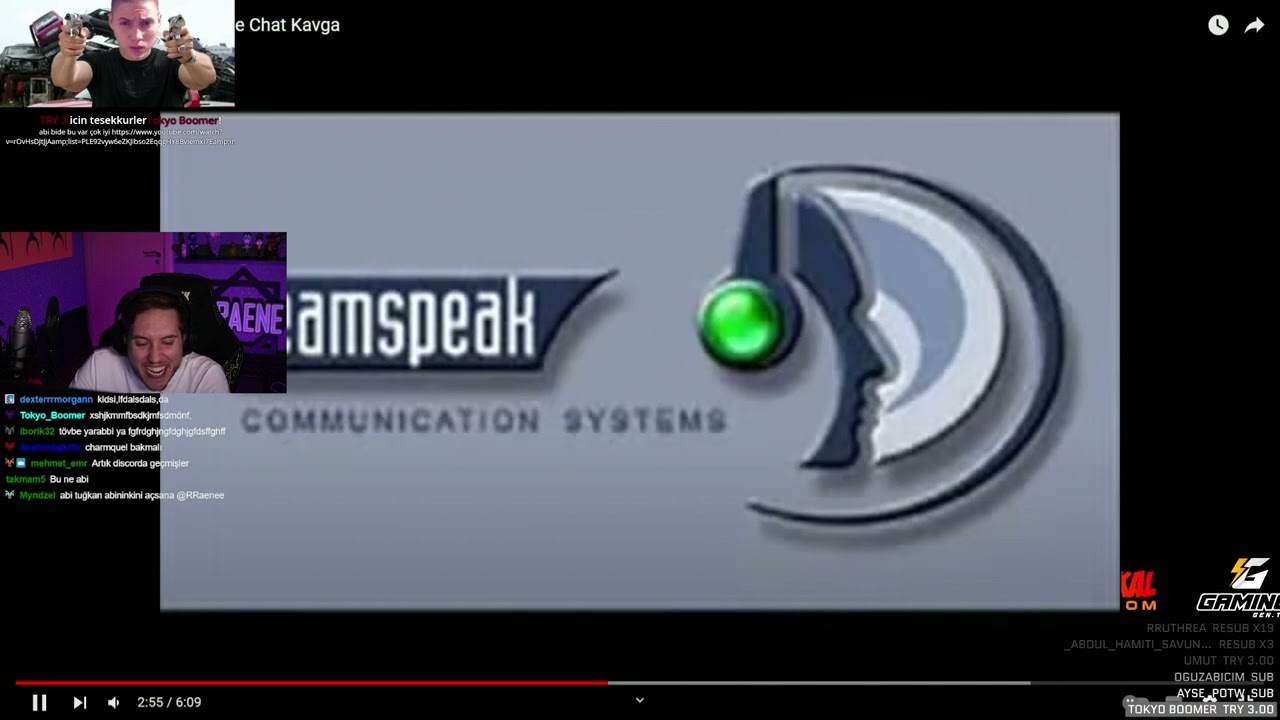 RRAENE Warrock - TeamSpeak - Voice Chat Kavga İZLİYOR