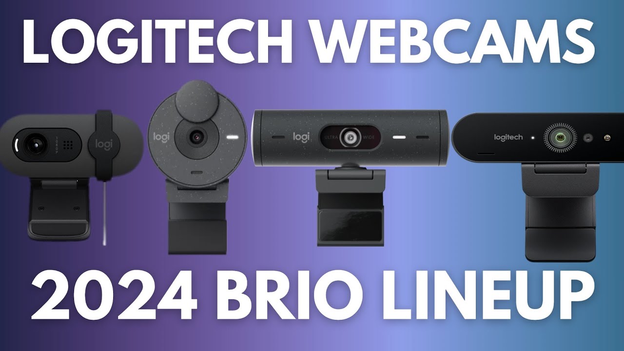 Сравнение веб-камер Logitech (BRIO 100 / 300 / 500 / 4K)