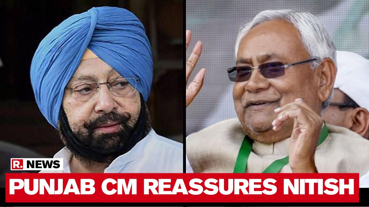 Bihar CM Nitish Re-Assured On Bihari Migrants By Punjab CM Captain Amarinder Singh