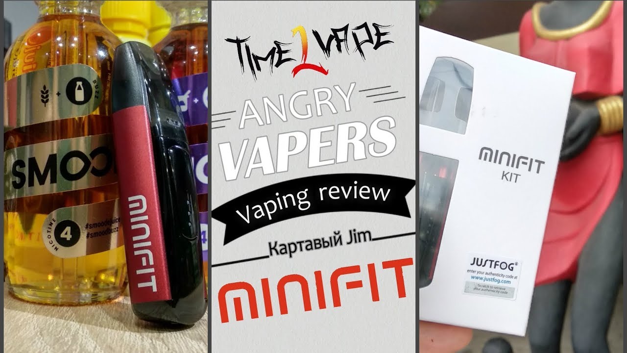 Justfog MiniFit Pod Mod Распаковка, Разборка, Обзор.