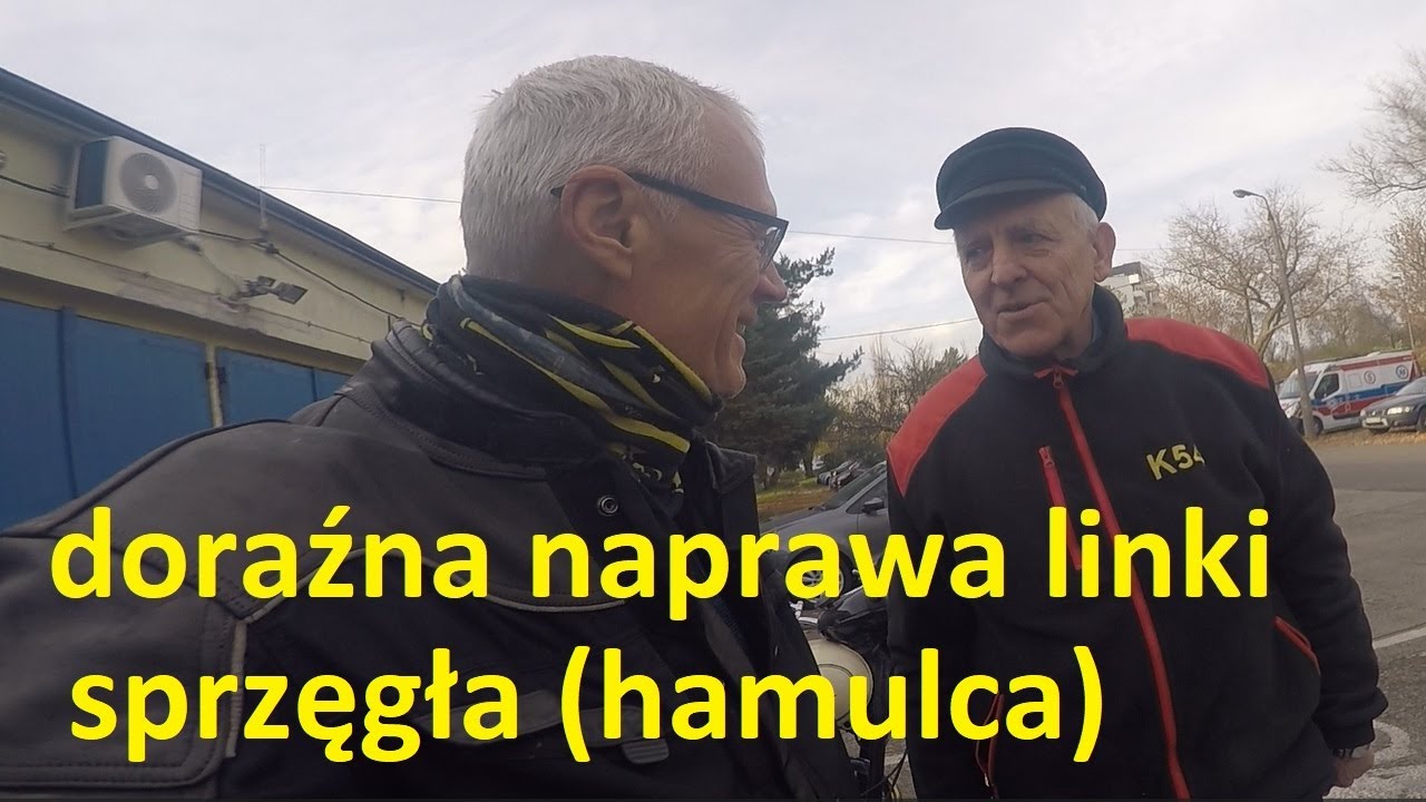doraźna naprawa linki sprzęgła/hamulca