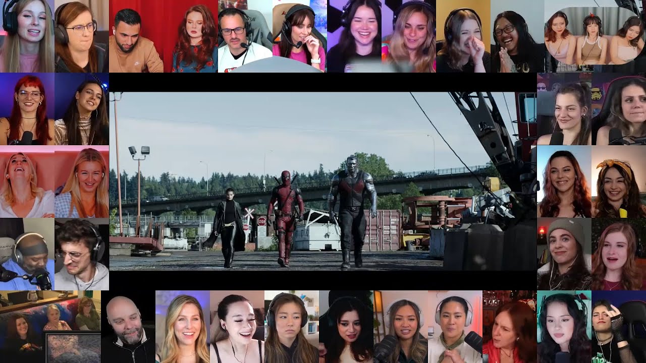 Deadpool And Colossus Taxi Scene - Deadpool (2016) - Reaction Mashup