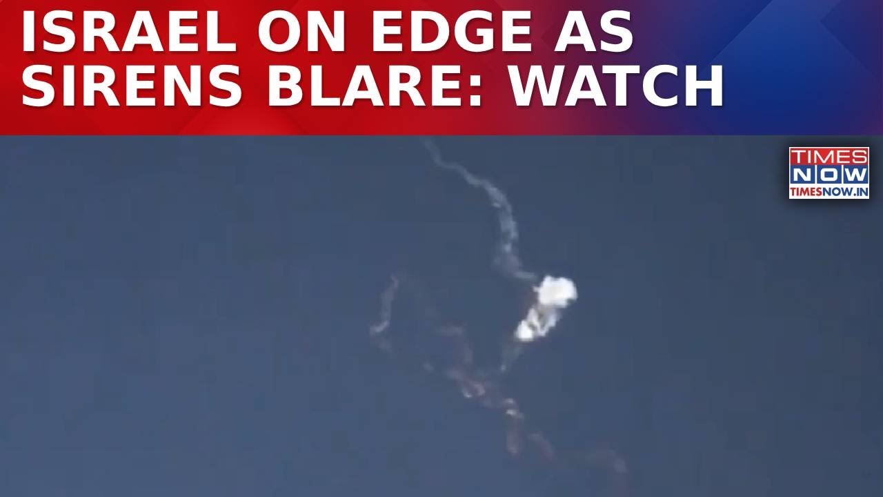 Red Alert In Israel As Sirens Blare In Jerusalem, Tel Aviv; Missile Threat Escalates Tensions
