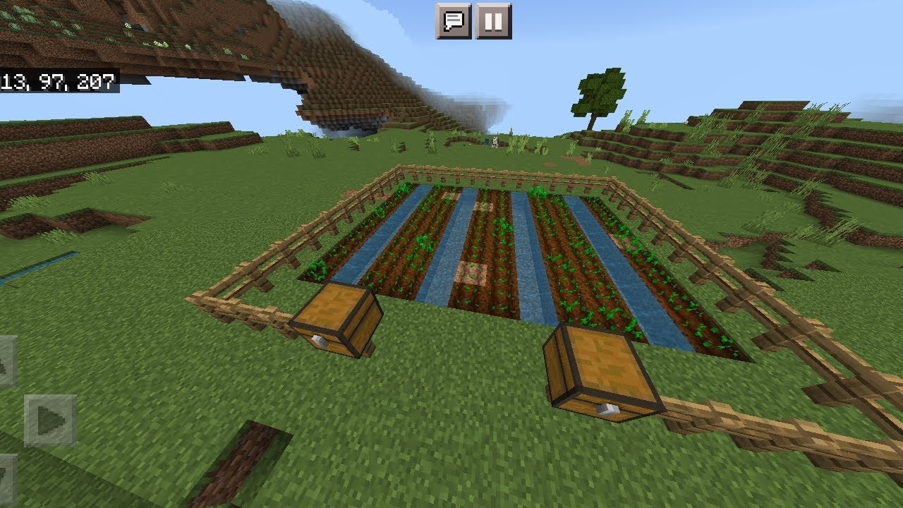 Miniecravt survivalis 10 EP ვითის ფერმა ავაშენე