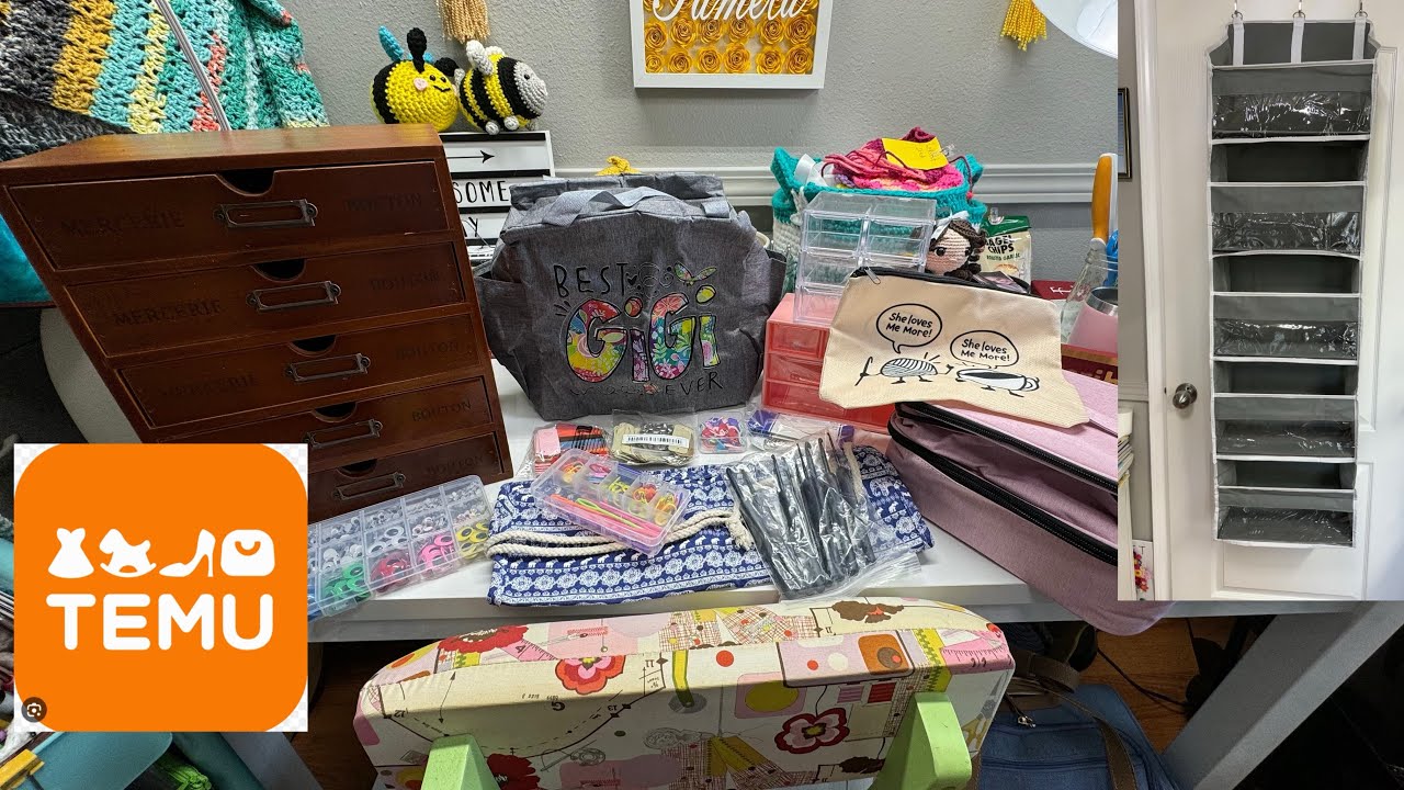 TEMU Haul Cool Crochet Essentials!!