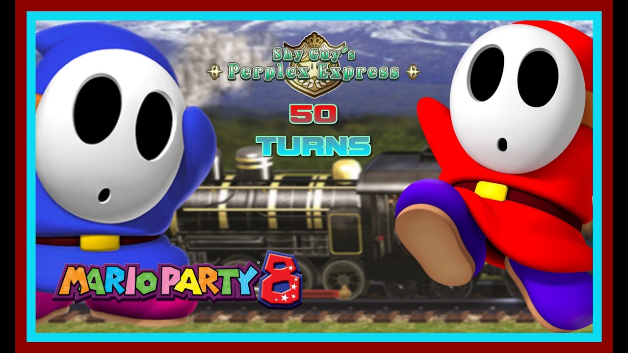 Mario Party 8 - Shy Guy's Perplex Express (50 Turns) - The Party Express #shyguy #marioparty #wii