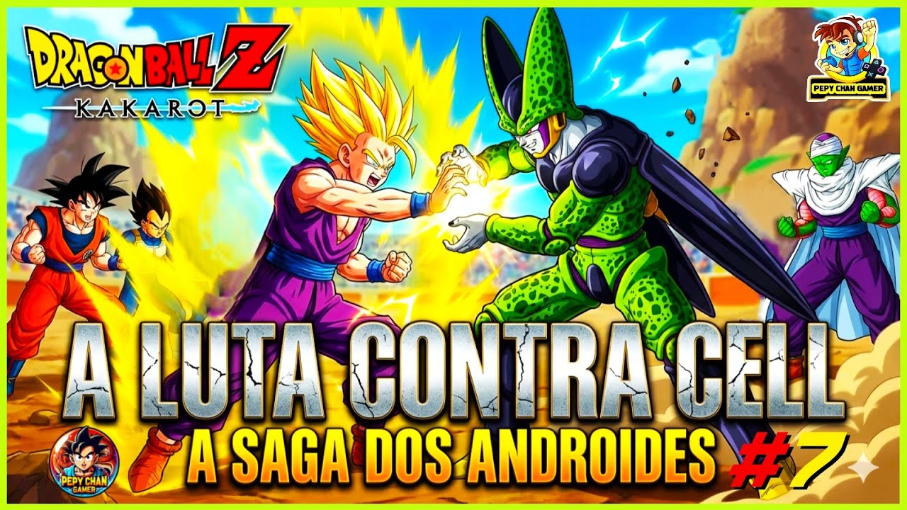 Dragon Ball Kakaroto - A Saga dos Androides / Cell #7 #dbzkakarot #dragonballsuper #dragonballz #dgz