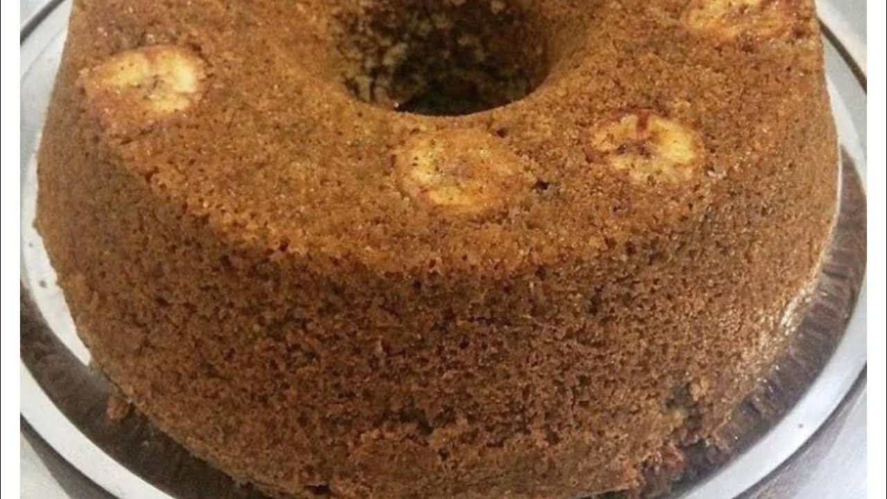 BOLO SEM GLÚTEN DE BANANA E MAÇÃ COM CANELA NO LIQUIDIFICADOR