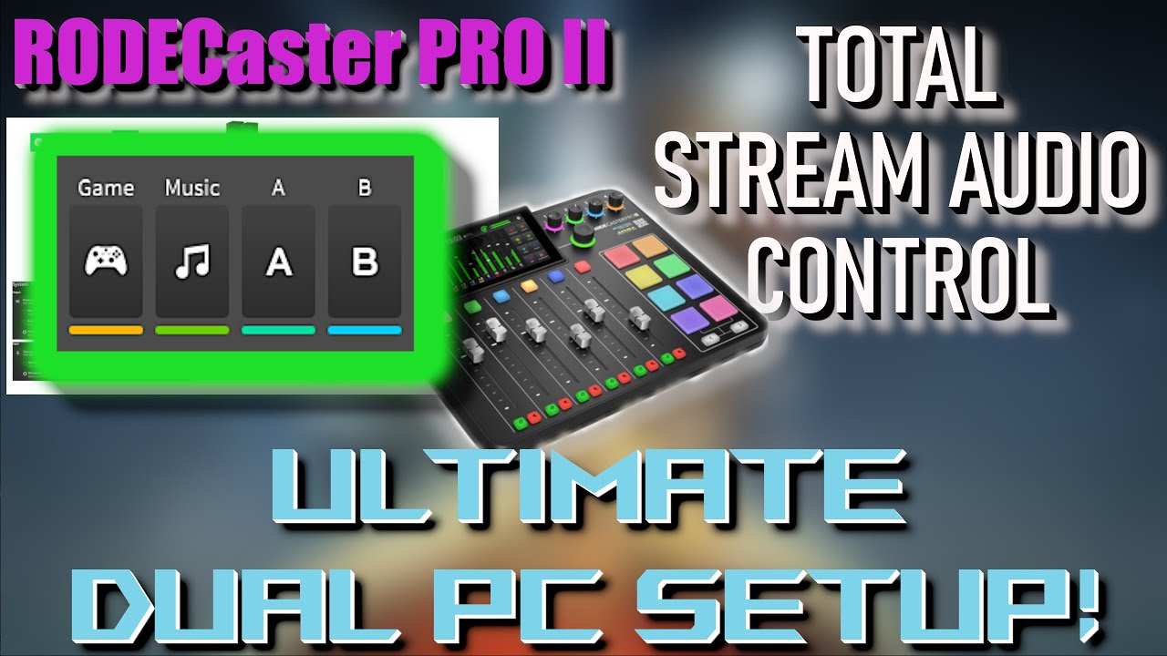 RODECaster Pro 2 с виртуальными устройствами! — ИДЕАЛЬНАЯ конфигурация для потоковой передачи и и...