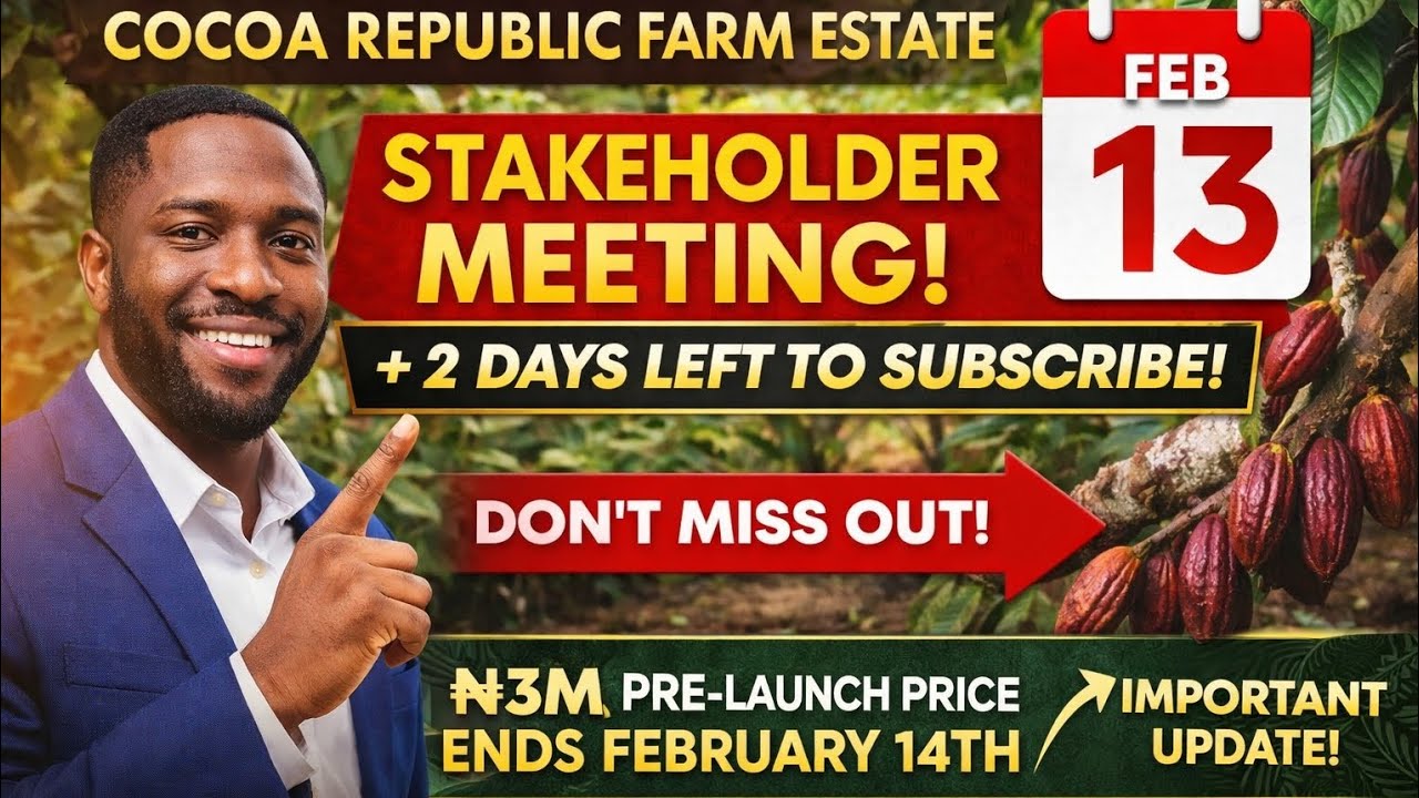 Final 48 Hours: Cocoa Farm Price Update You Must See 