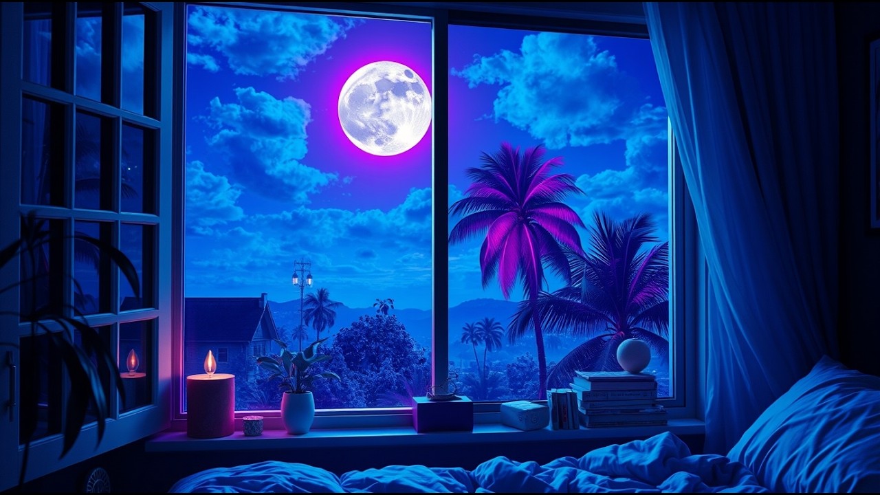 Rainy Night Ambience 🌧️ Relaxing Rain Sounds at Night for Deep Sleep & Focus