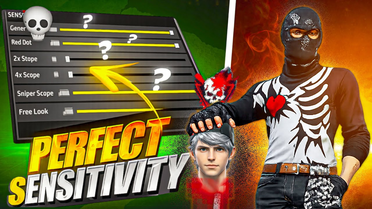 PERFECT SENSITIVITY FOR ALL MOBILES 🔥 || FREE FIRE..,