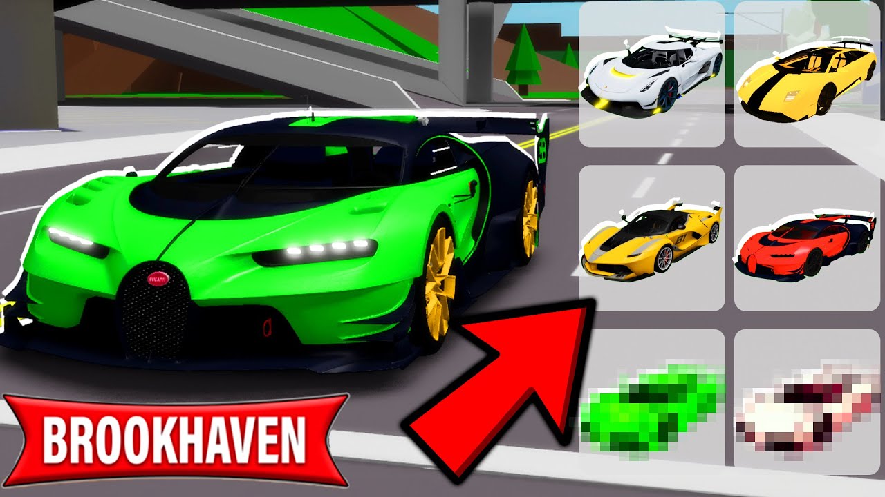 Как открыть секретные транспортные средства в BROOKHAVEN RP…