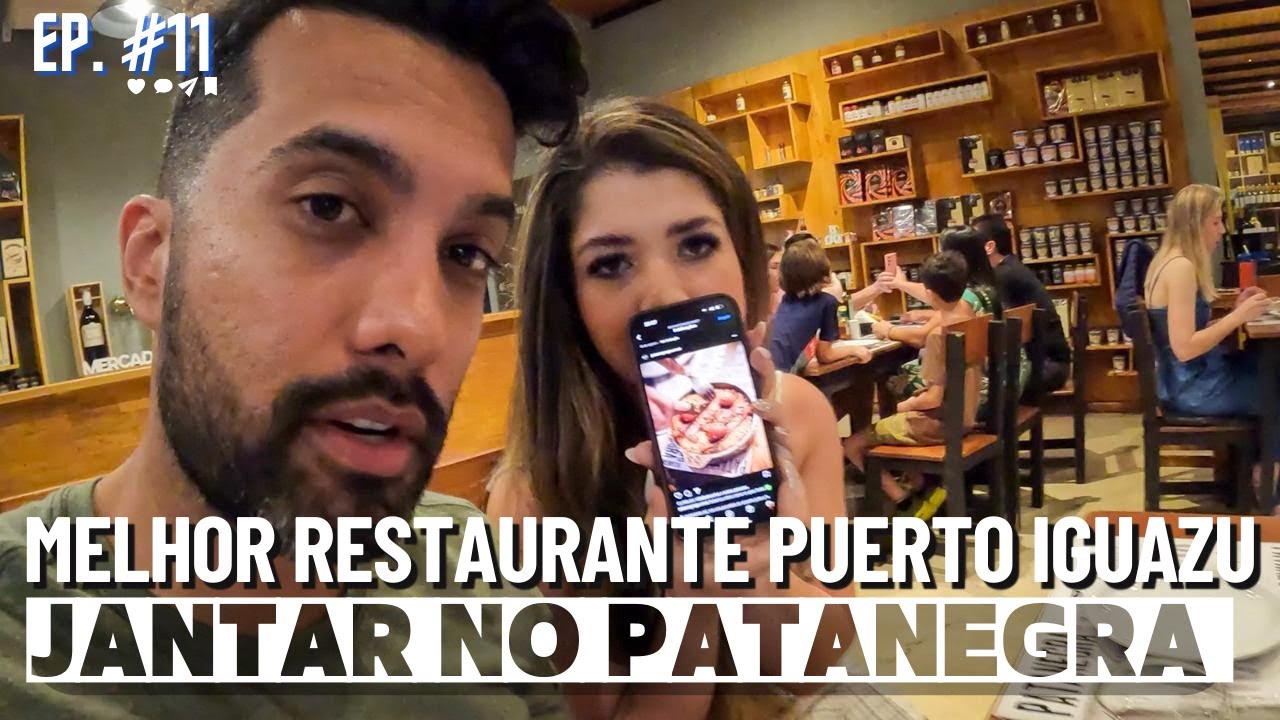 Patanegra Gourmet Iguazú um dos melhores locais para comer em Puero Iguazu - Jantar  no Patanegra