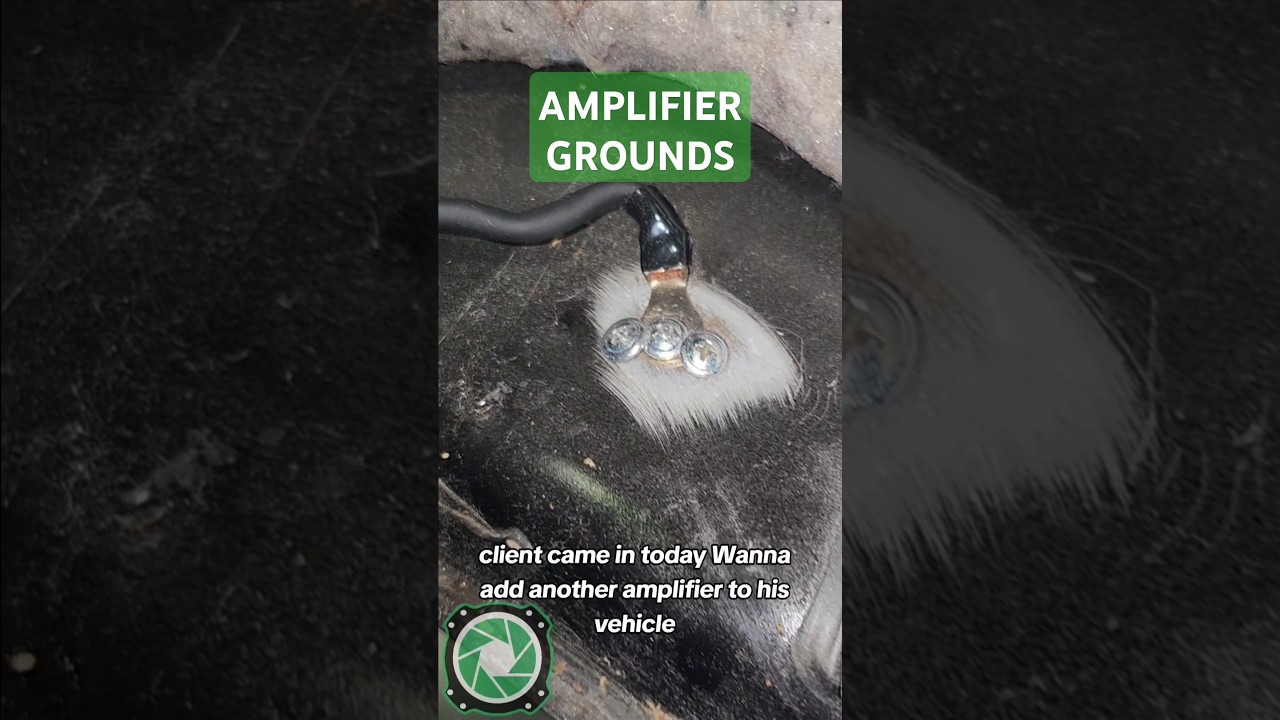 Before we add another AMP let's clean up these GROUNDS